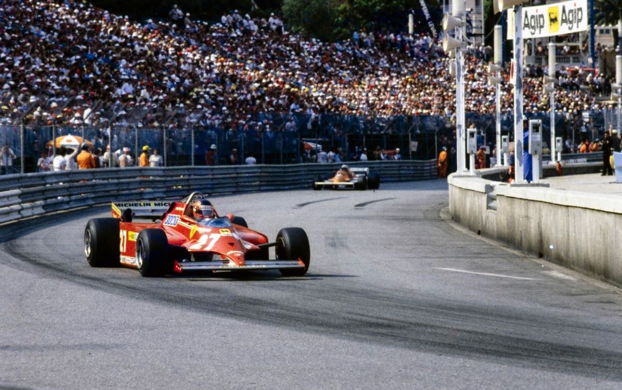 Monaco GP 1981 - Gilles Villeneuve ... 